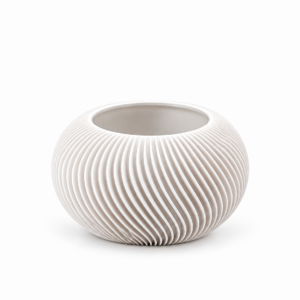 Zebra Swirl Planter
